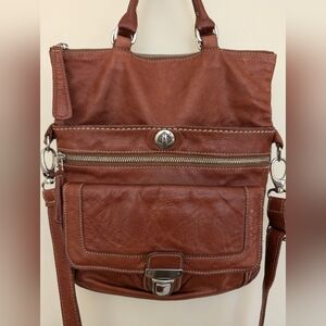 Roots Leather Purse